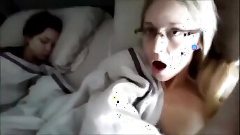Girl masturbating abutting sister